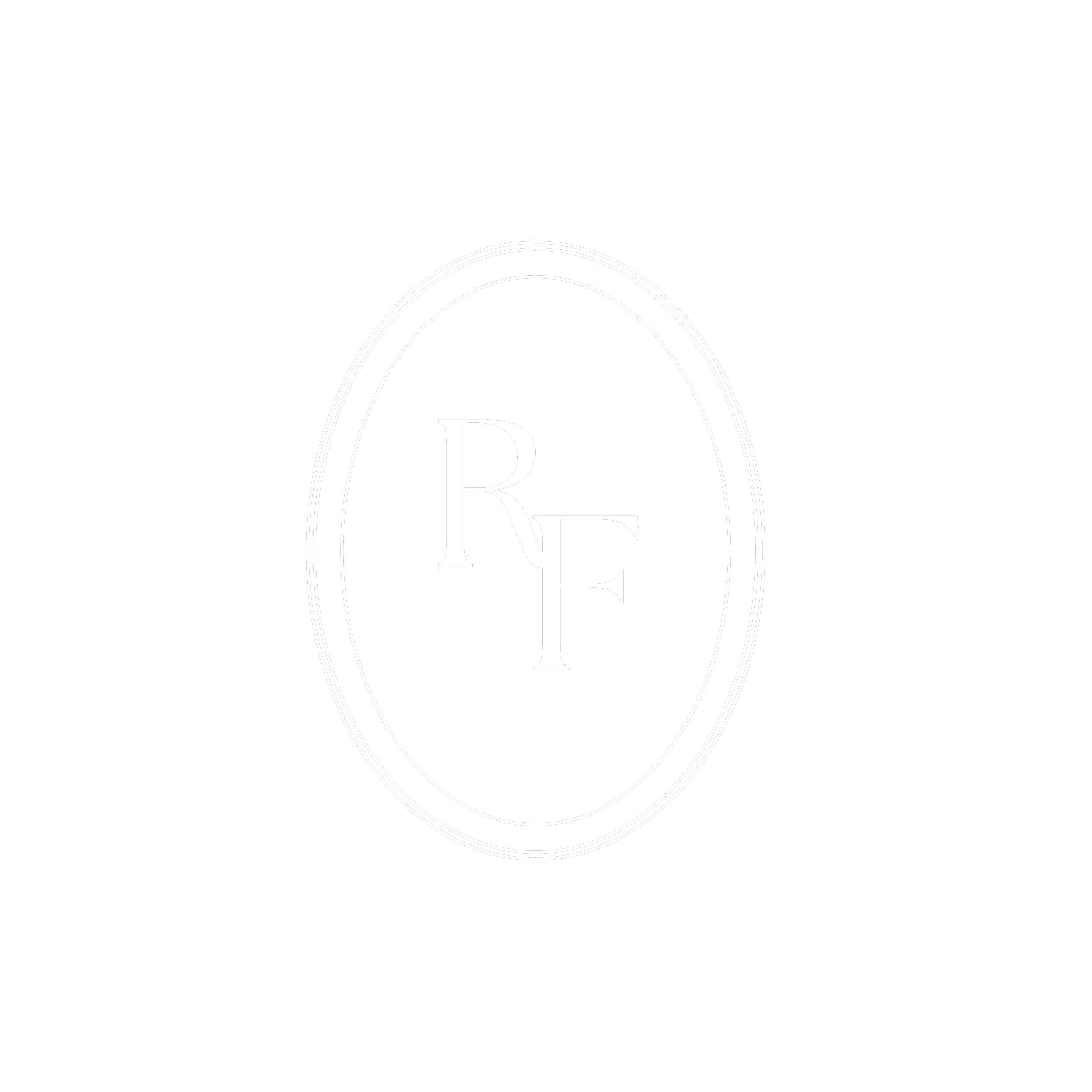 Black background with the word 'REFINE' in capital letters inside a white oval outline.