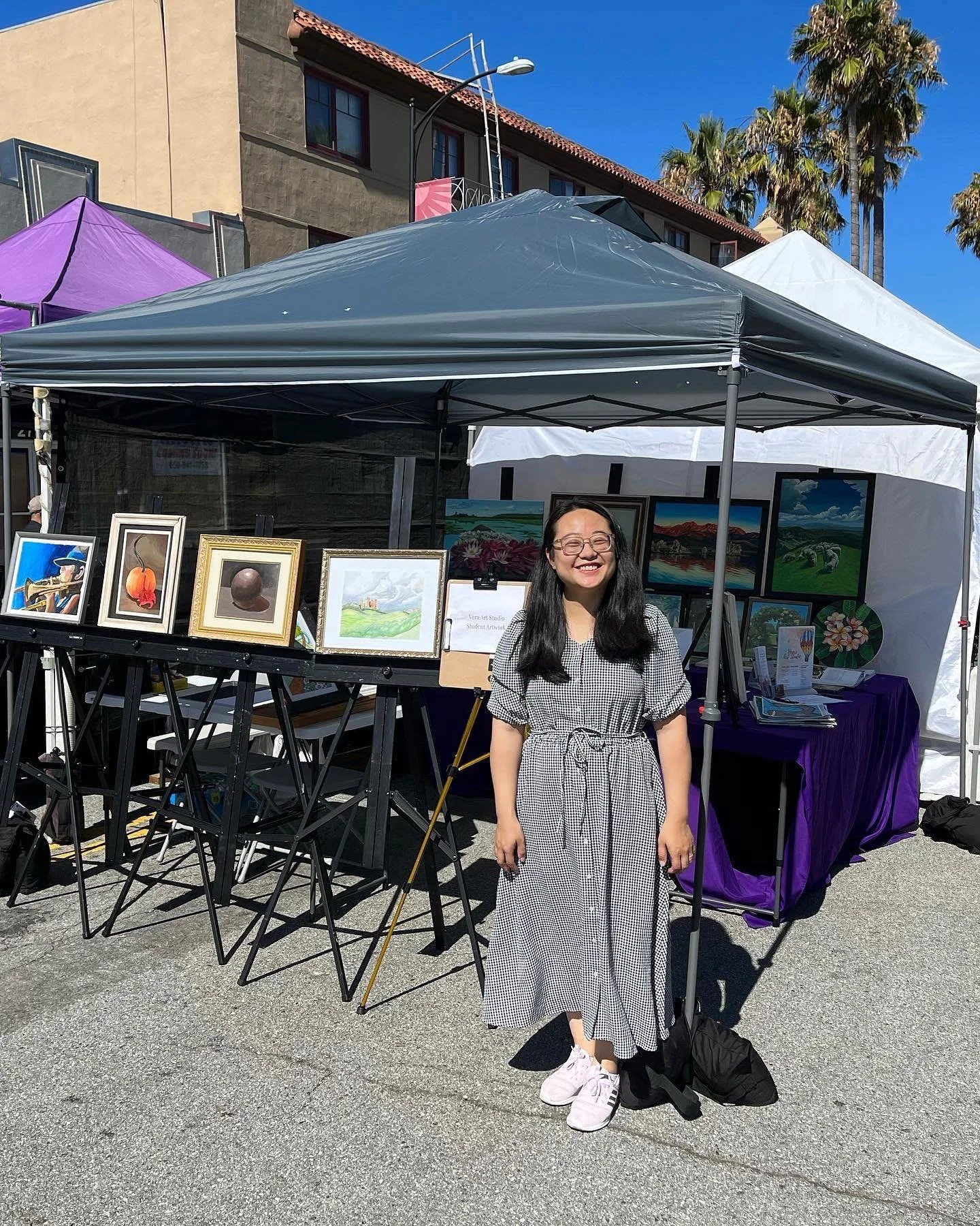 Come visit us @veraartstudio_ at #millbraeartandwinefestival and see artwork by my students and me! See you here :) 
.
Special thanks to @_i_n_a_e_ and @bnieh 
.
.
.
#veraartstudio #artfestival #art #artstudio #artistsoninstagram #artists #artclasses