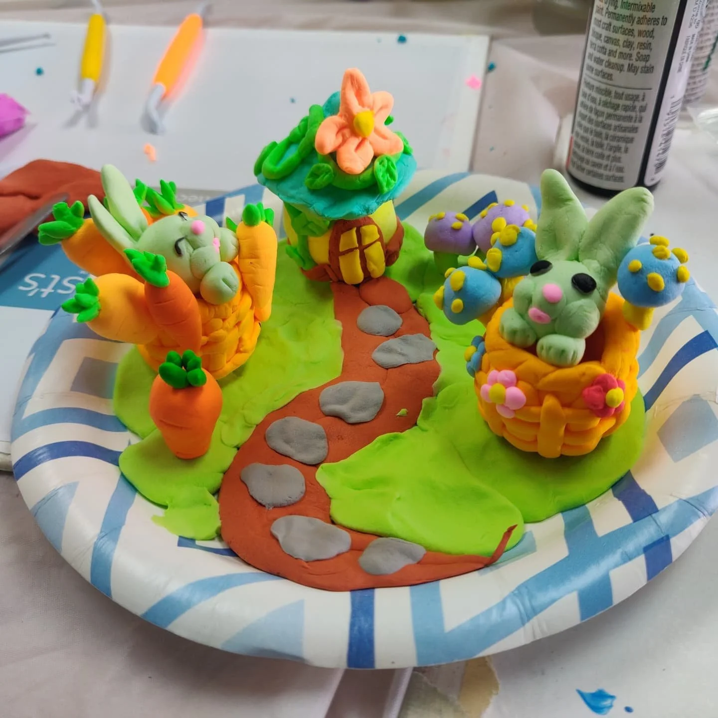 A clay work from two girls. 😁😁😁

#kidsartwork #kidsartclasses #kidsclayclass #kidsclay#artclasssanjose