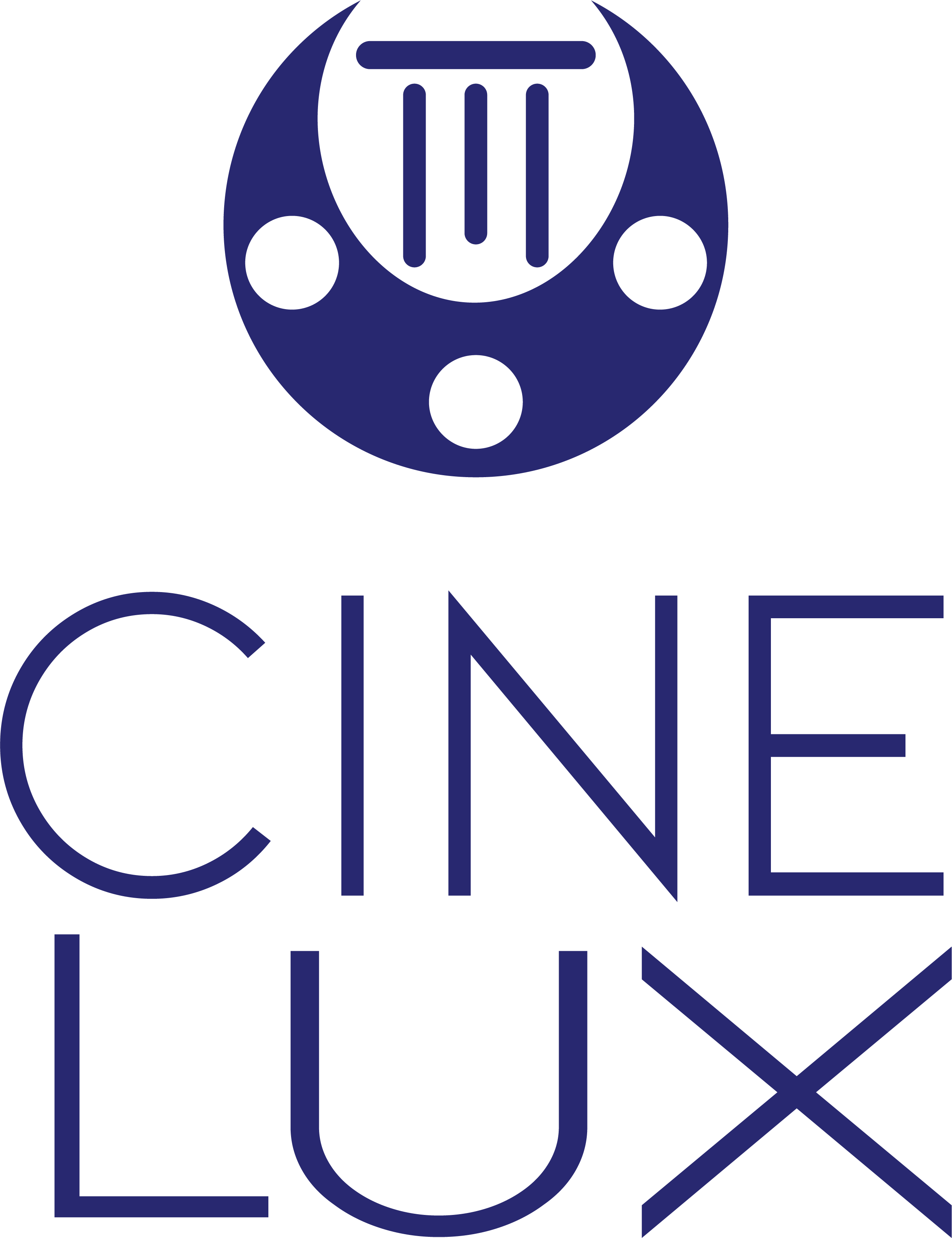 Logo with a dark blue circle containing a stylized capital letter 'C' and a sword, with the text 'CINCINNATI' underneath.