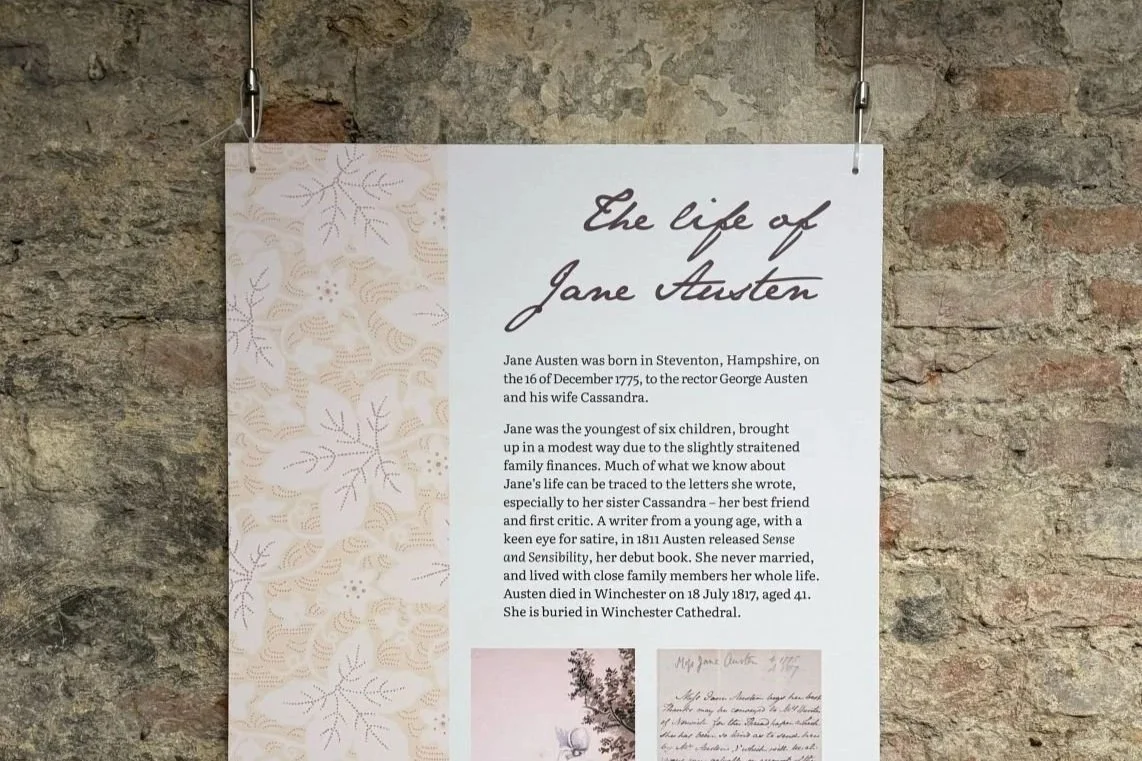 The Life of Jane Austen exhibition