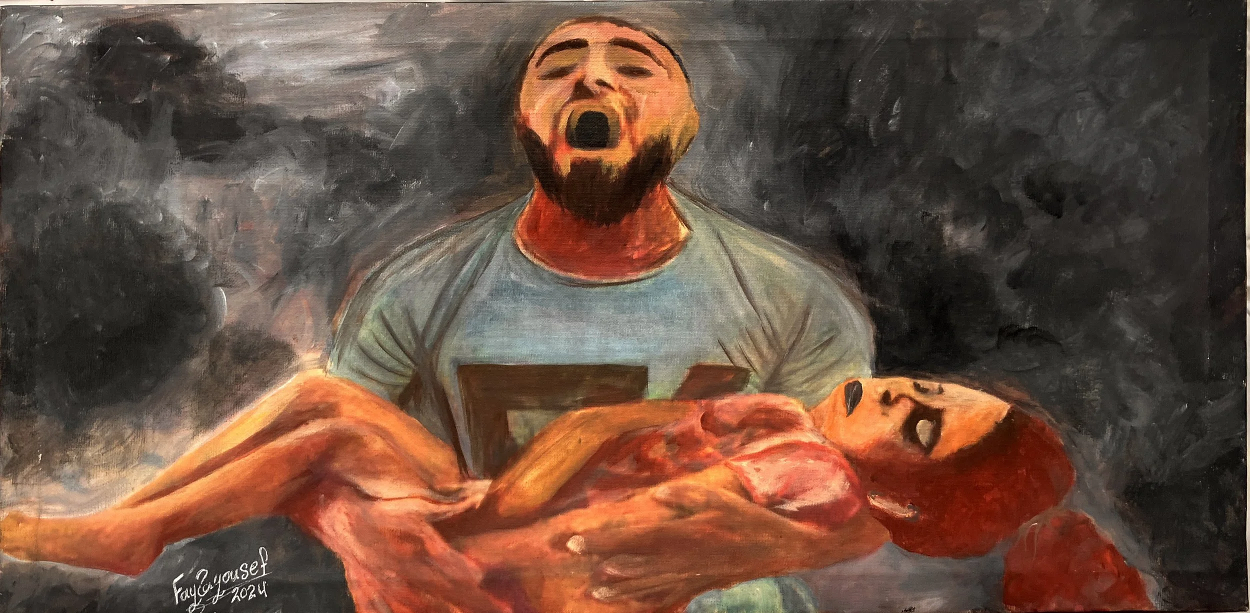 My child is a martyr, he penetrated my heart