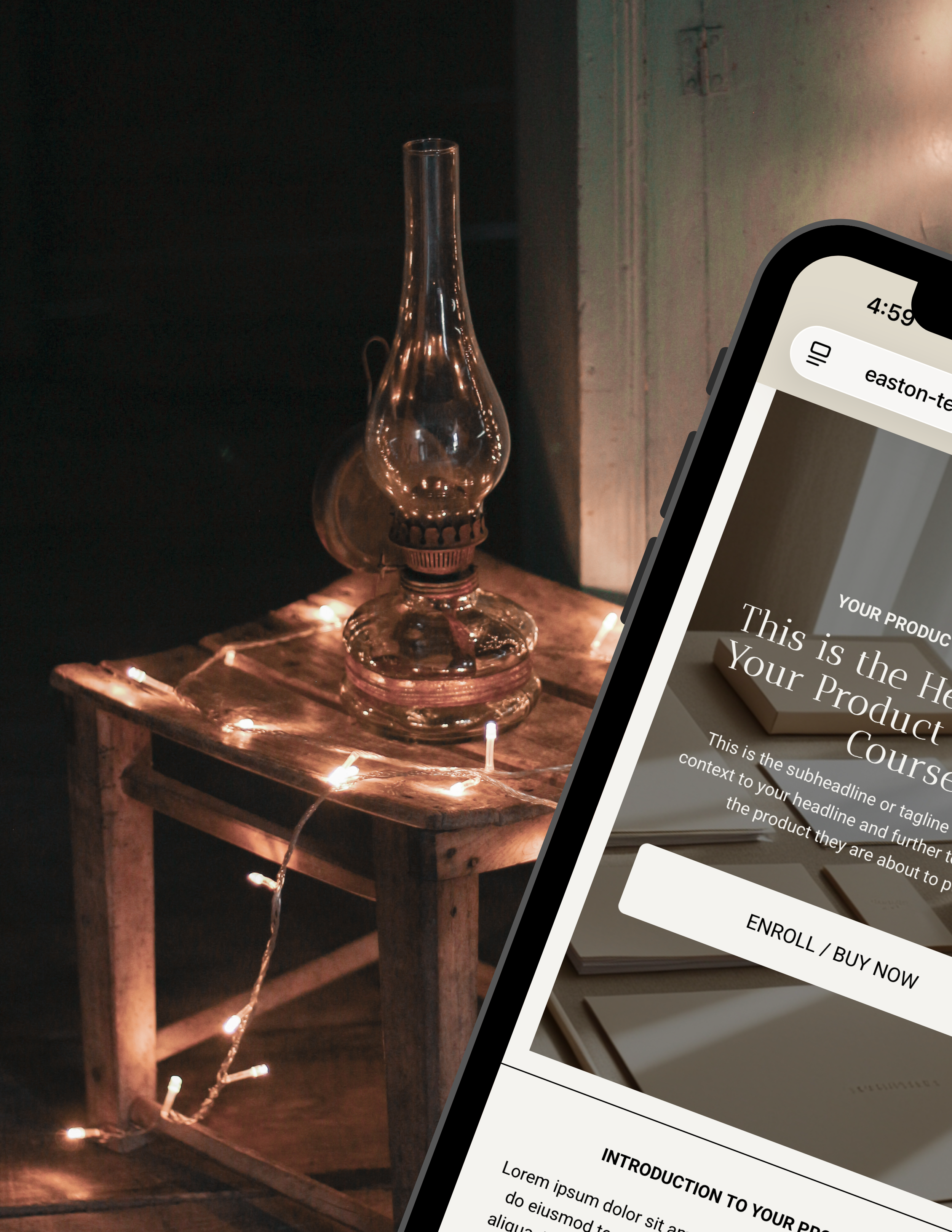 The Sales Page Extension