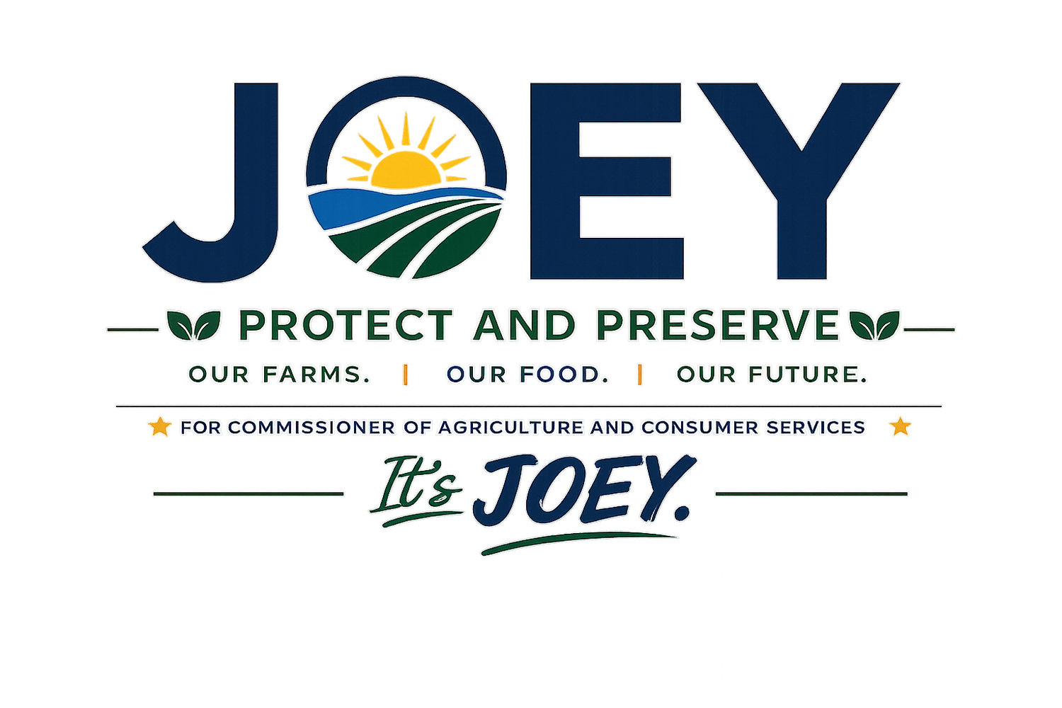 Joey Mendoza Atkins for Florida Agriculture Commissioner (Copy)