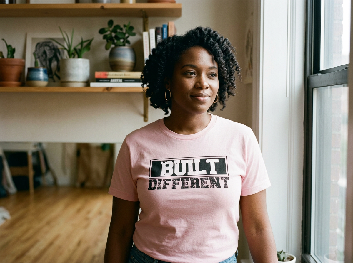 Black Roots "Built Different" Unisex classic tee