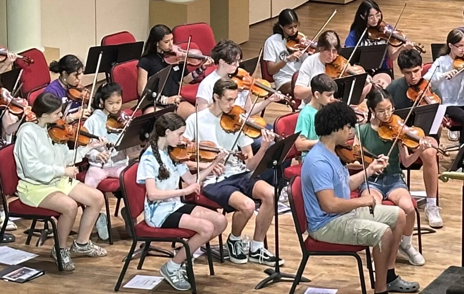 YPP Students perform in ASO YMSF