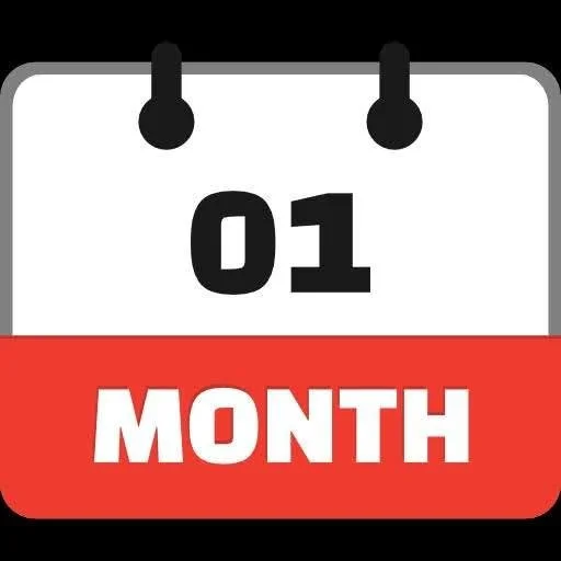 One Month!