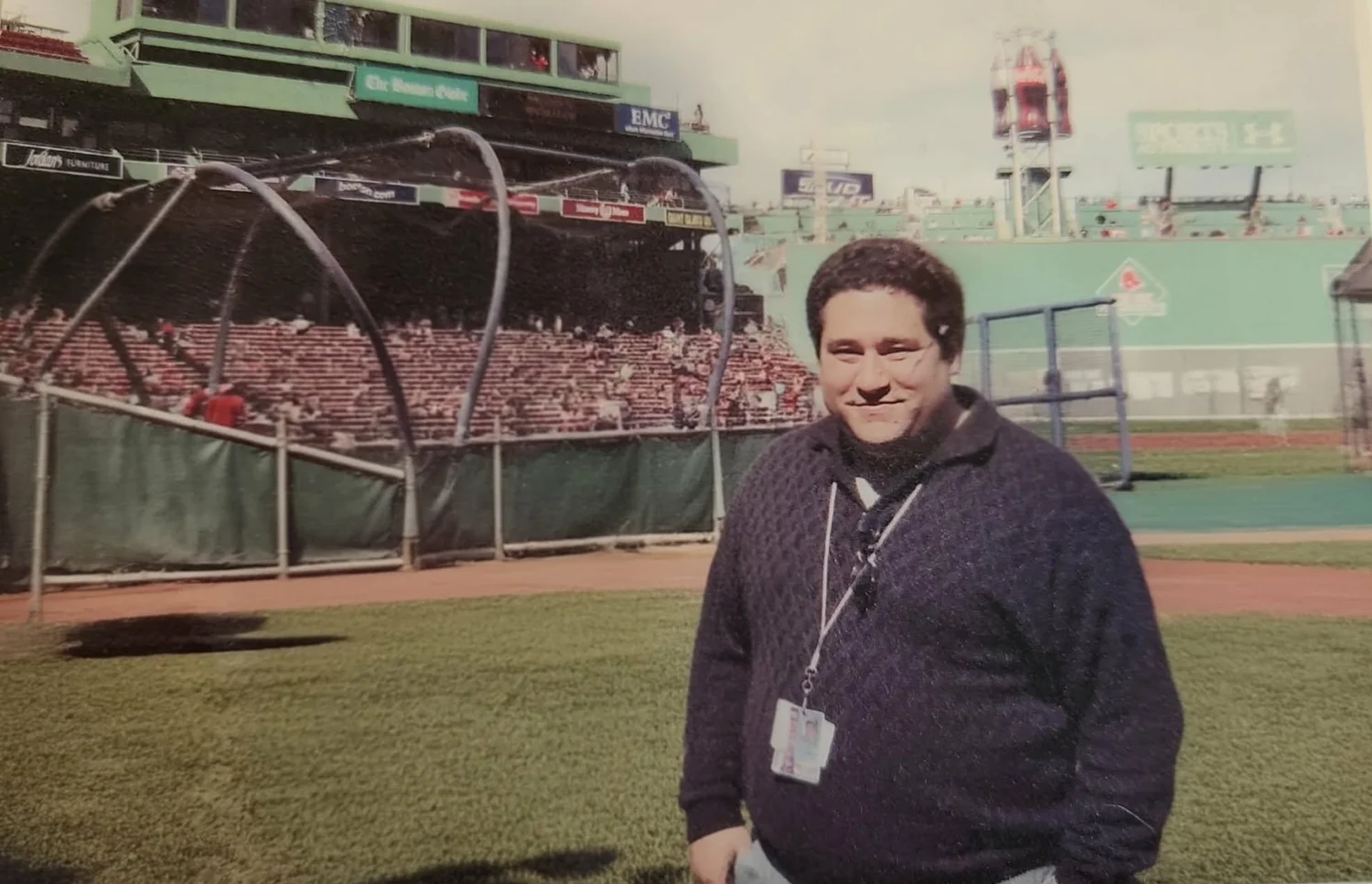 Jeff Goldberg at Fenway Park