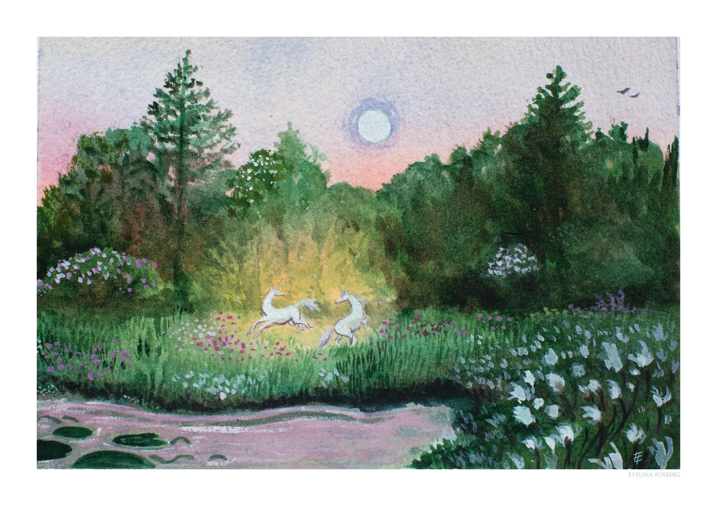 Midsummer Unicorns - Poster