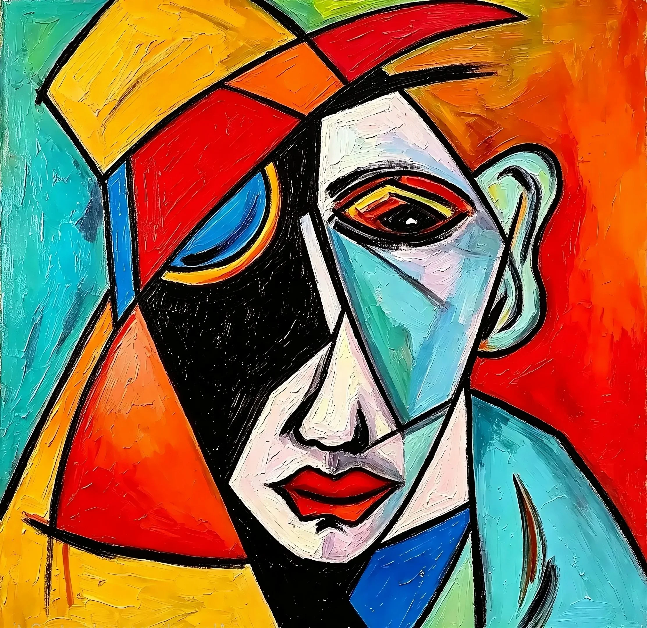 Arte abstracto_Impulso Creatividad Visual: Más que cuadros, creamos arte y regalos únicos. Encuentra el lienzo perfecto para sorprender con contenido visual original.