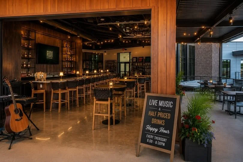 RD1 Distillery thursday night happy hour