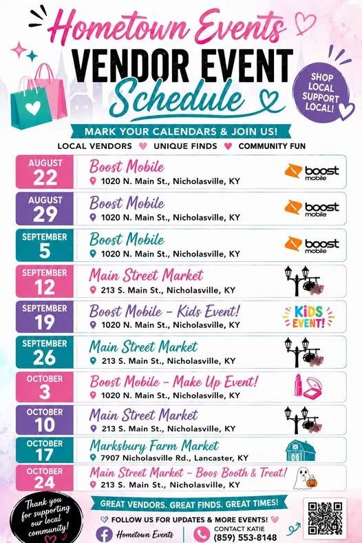 Hometown Events - Boost Mobile - September 5