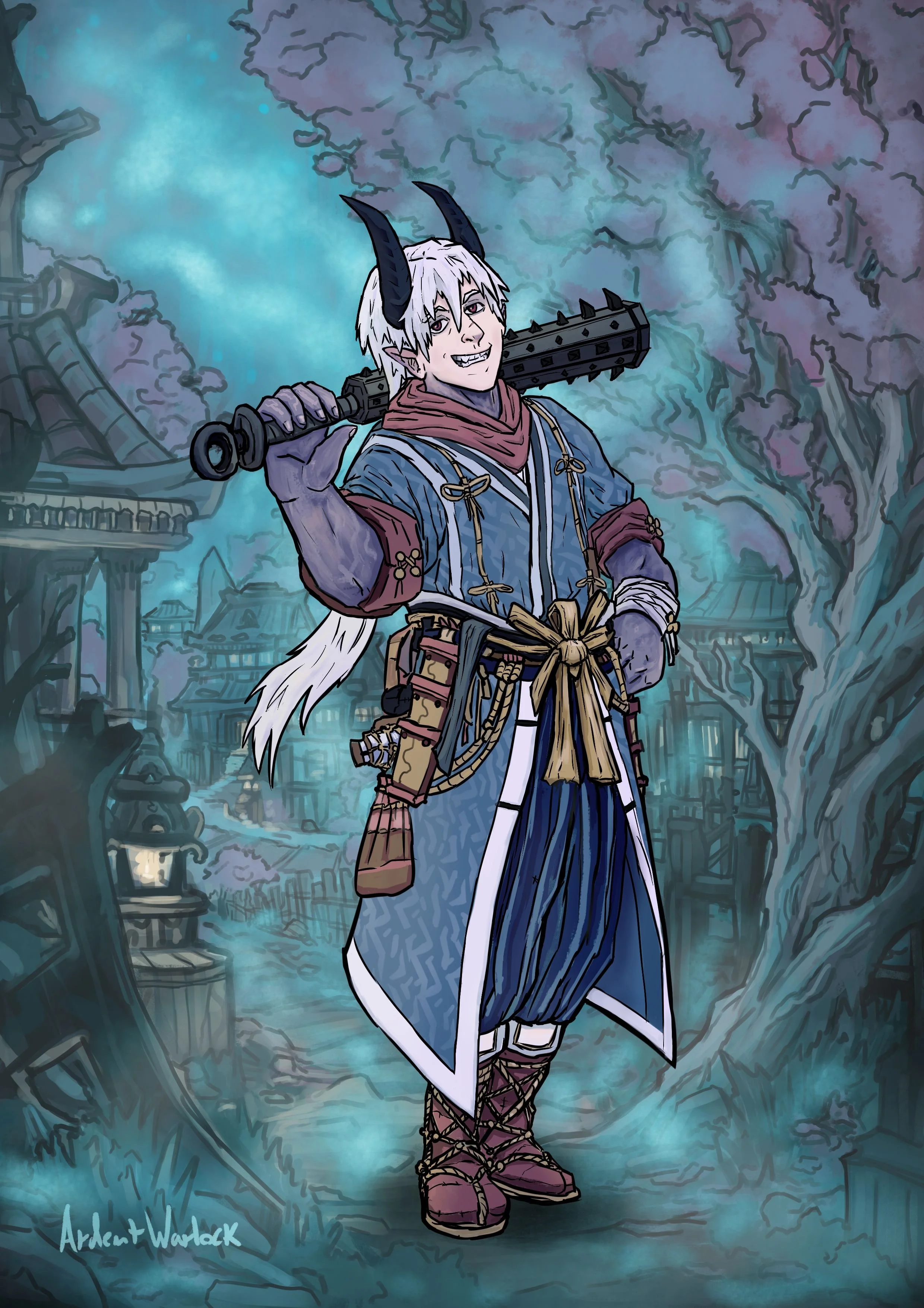 Yihan - Spiritualist Half-Oni