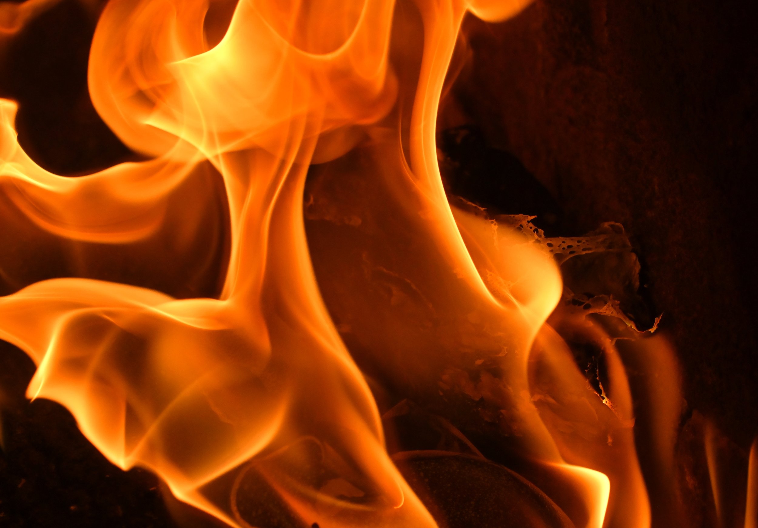 Image of fire close up