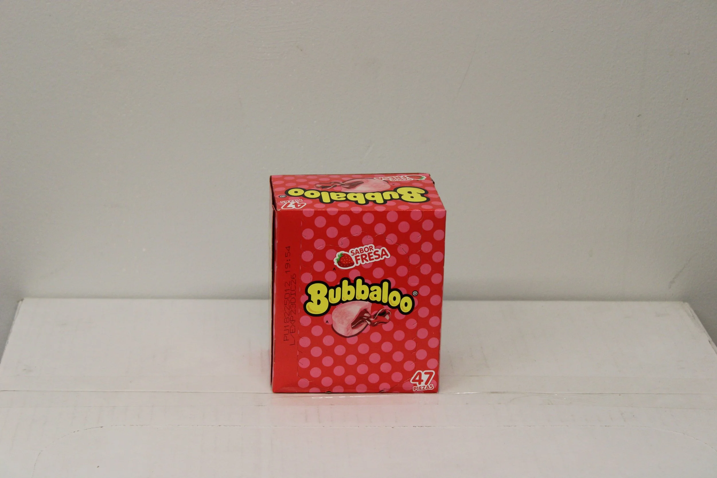strawberry jelly buble gum 47 ct