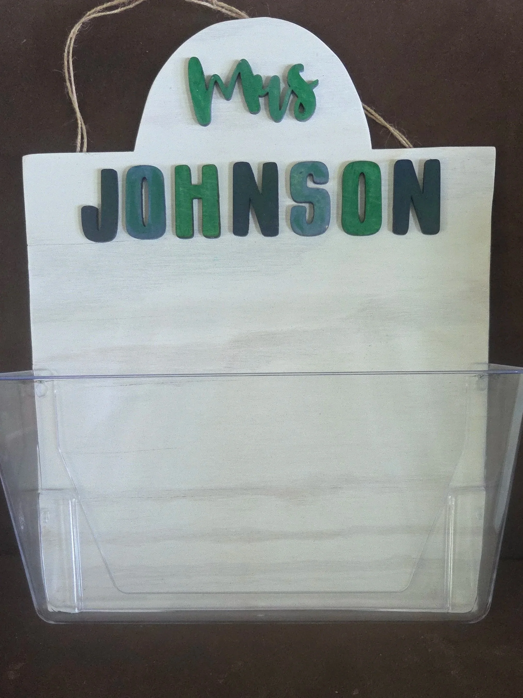 Mailbox Outside Teacher Room