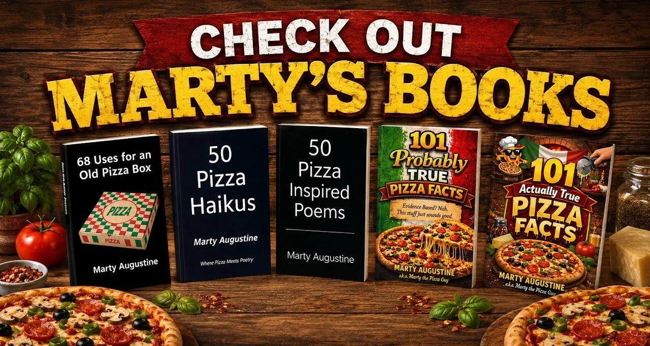 Marty The Pizza Guy Books