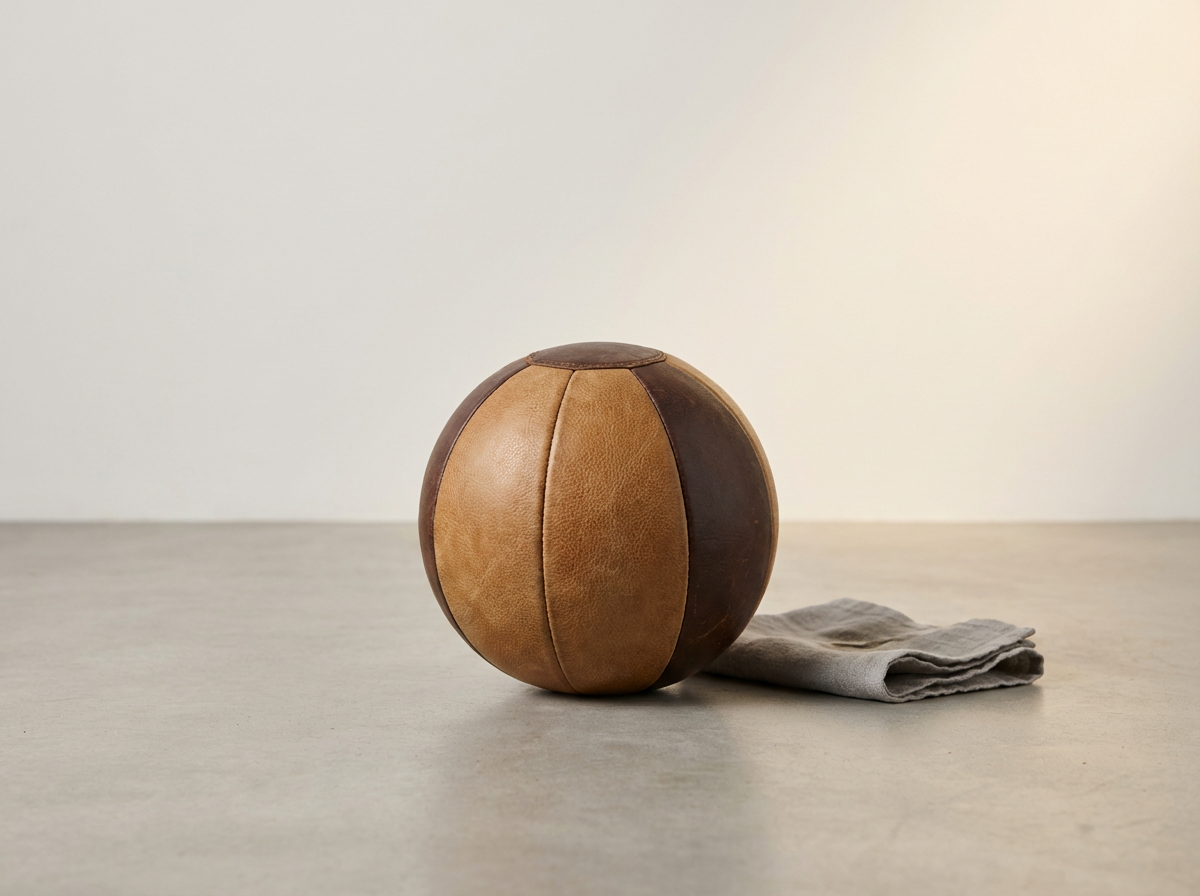 Leather Medicine Ball