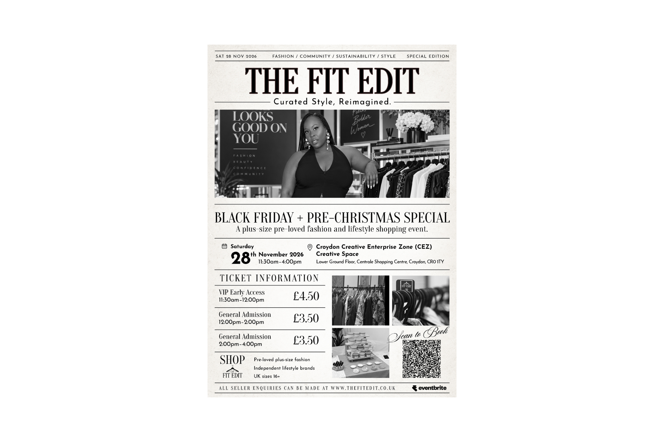 The Fit Edit: Black Friday &amp; Pre-Christmas Shopping Event
