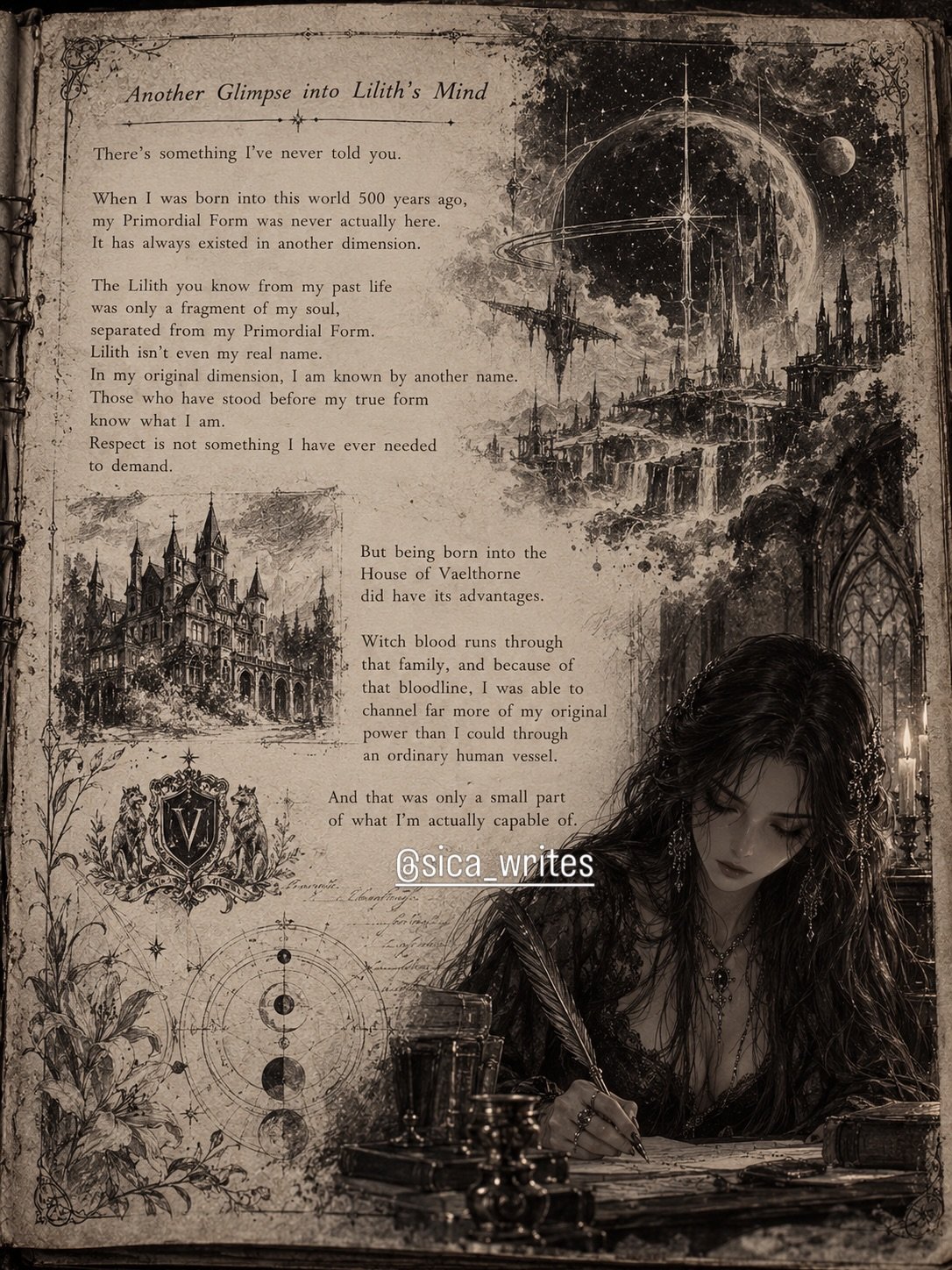Another Glimpse into Lilith&rsquo;s Mind #elarion #author #writer