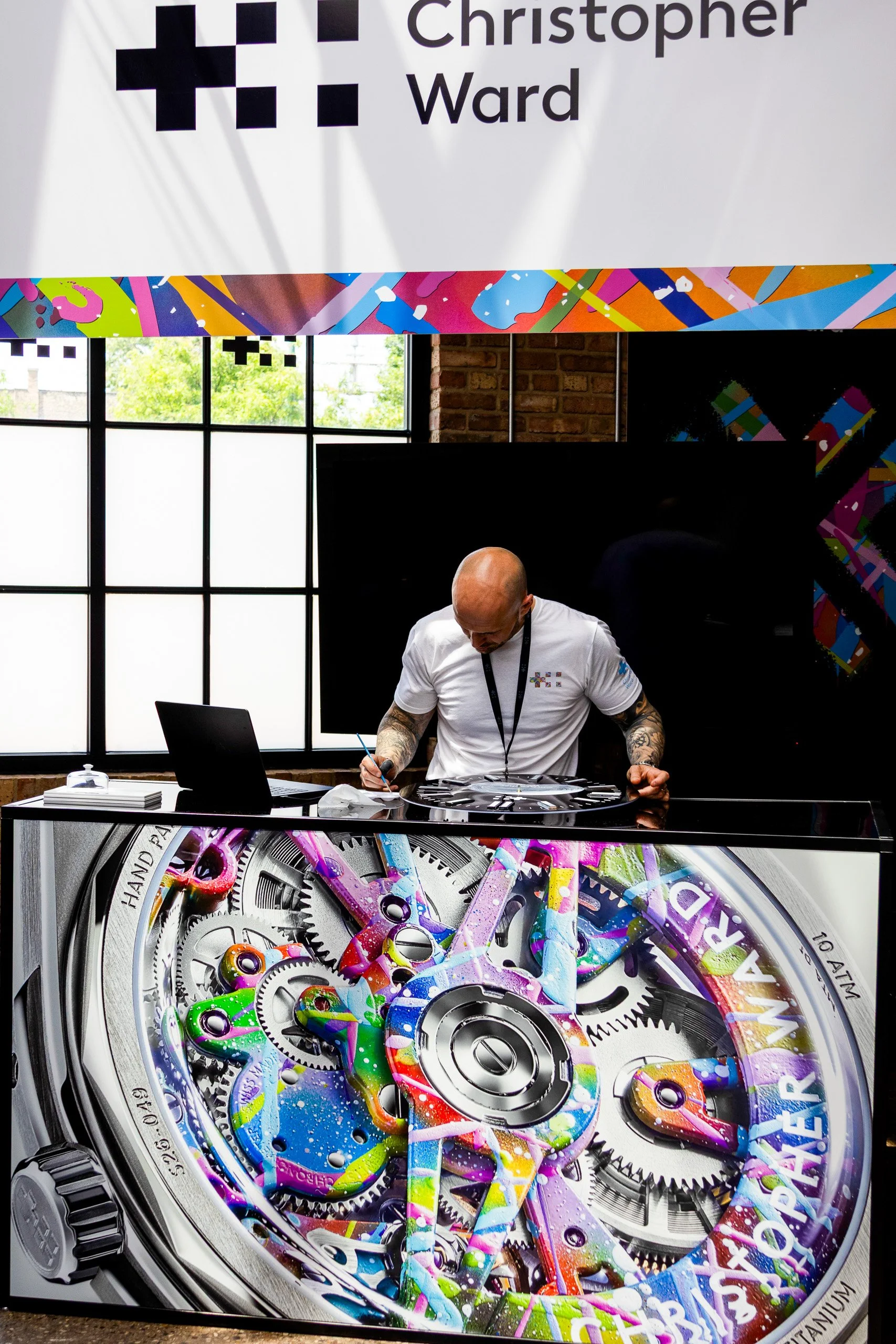 Chris Alexander AKA The Dial Artist at Windup Chicago
