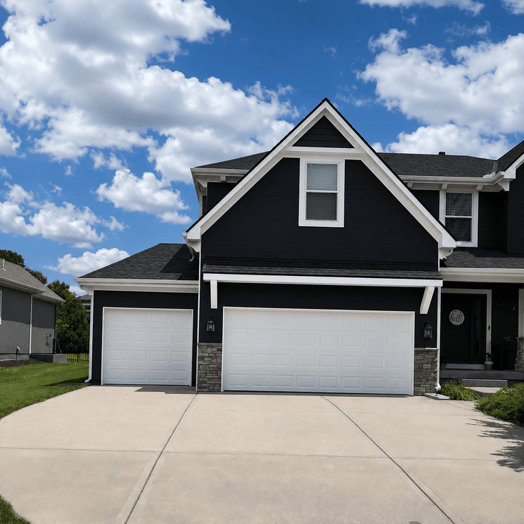 New garage door installation in Lee's Summit, Missouri