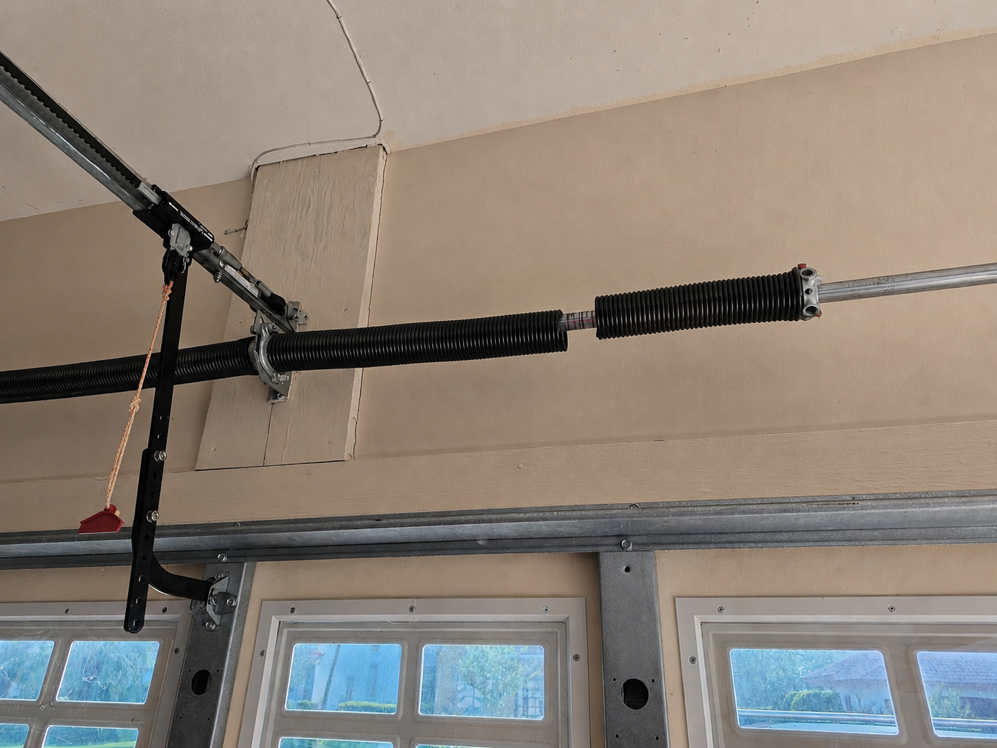 Broken garage door spring in Independence, Missouri