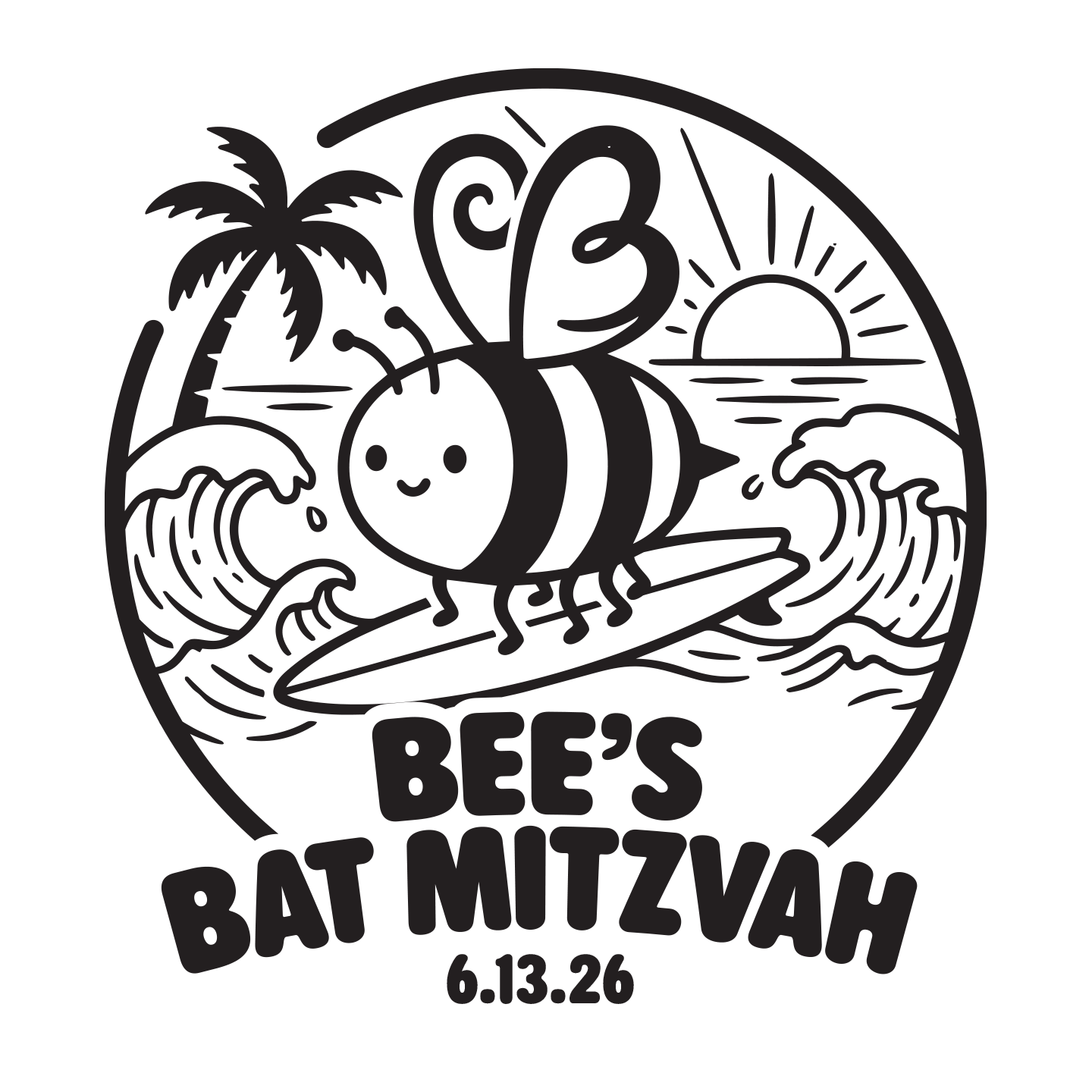 Bee's Bat Mitzvah logo