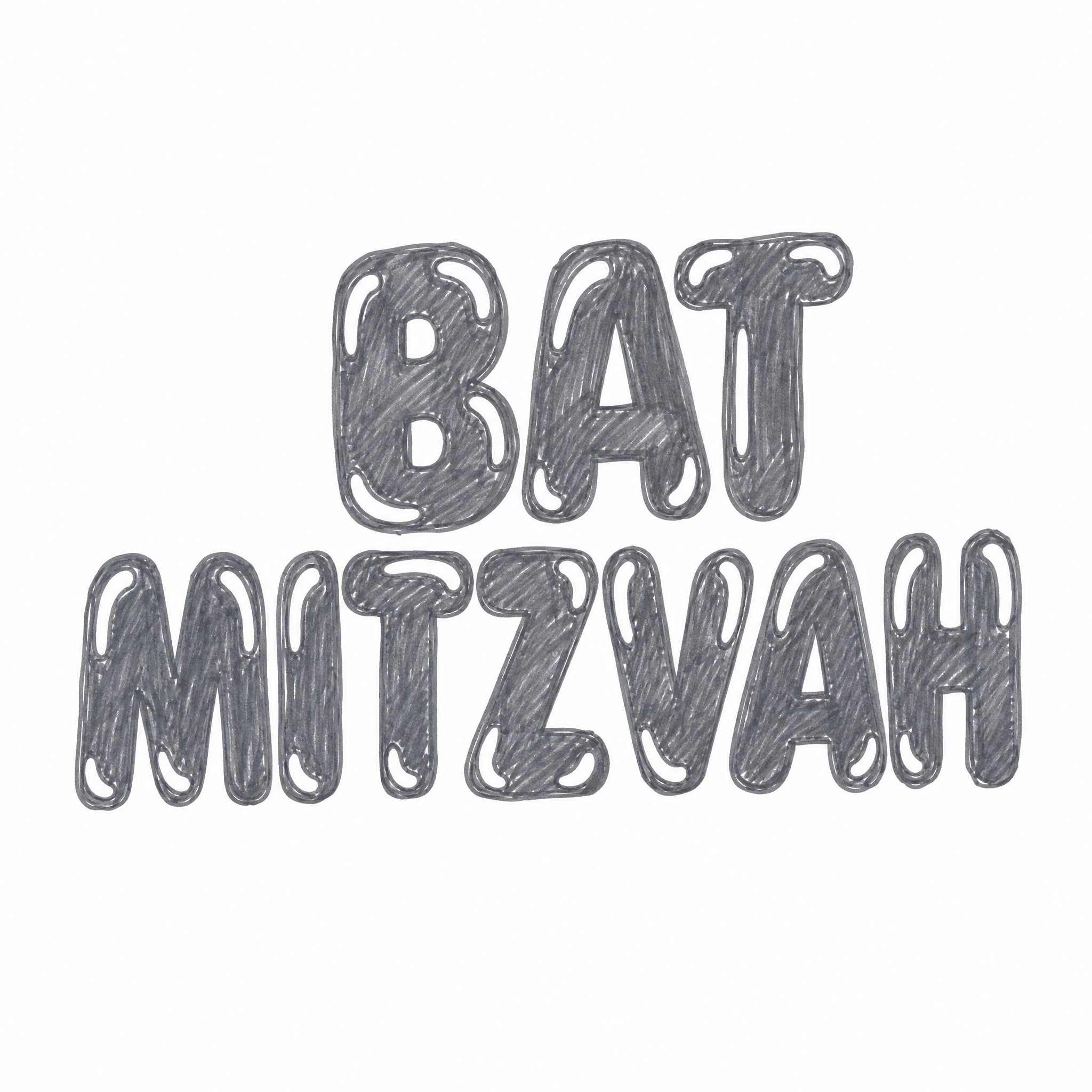 Black outlined word 'BAT' on white background.