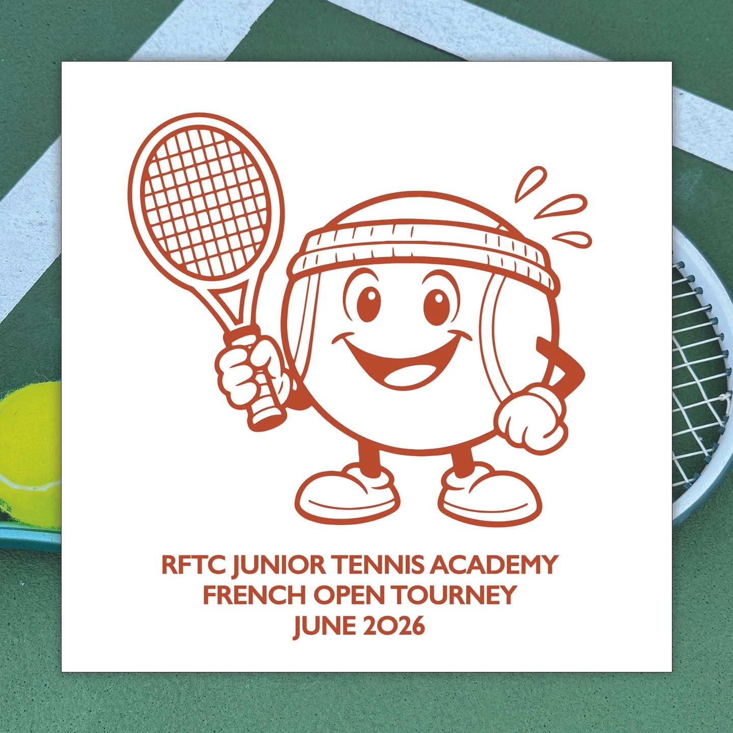 RFTC Junior Tennis Academy French Open Tourney logo