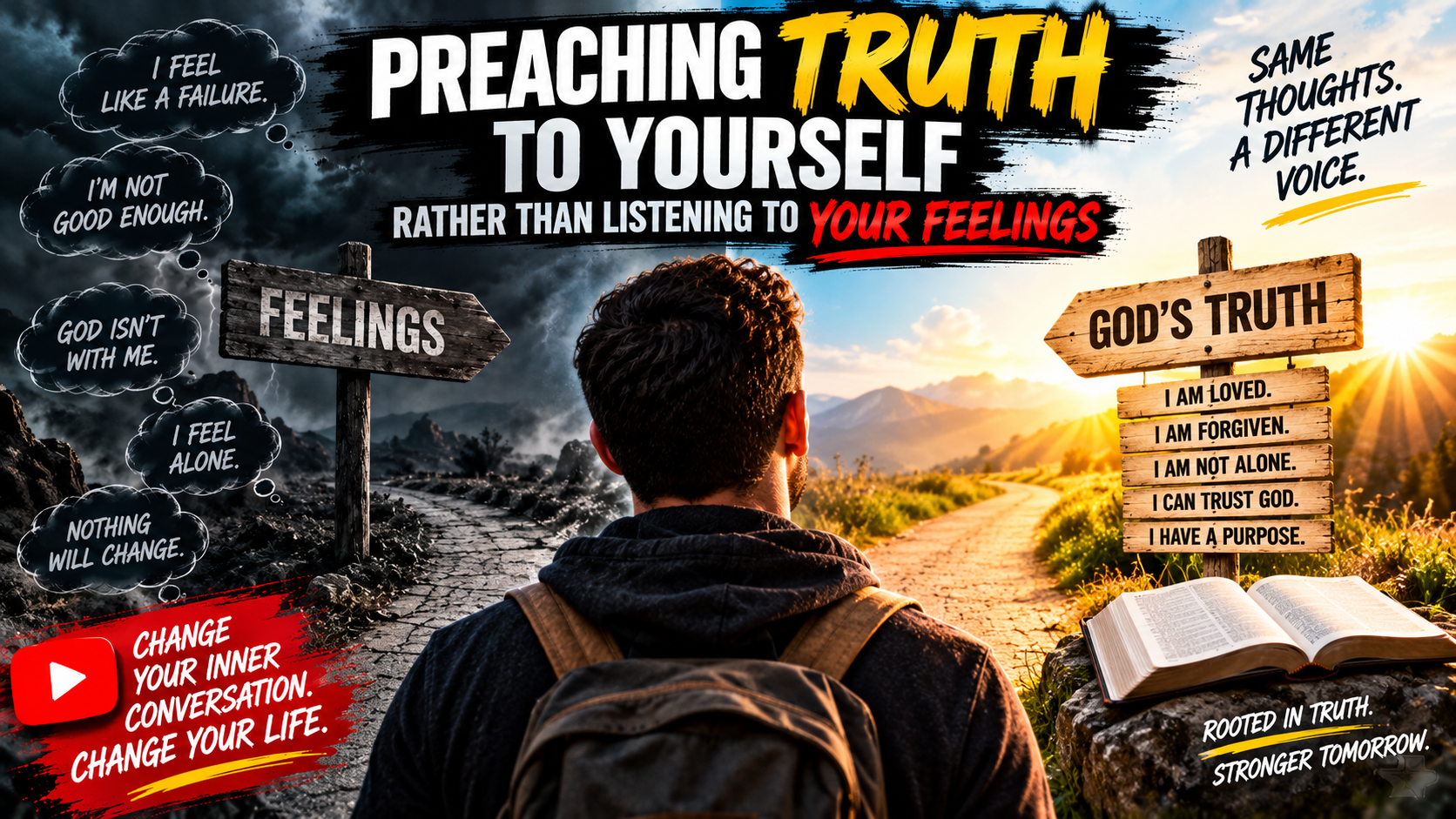 Preaching Truth to Yourself Rather Than Listening to Your Feelings