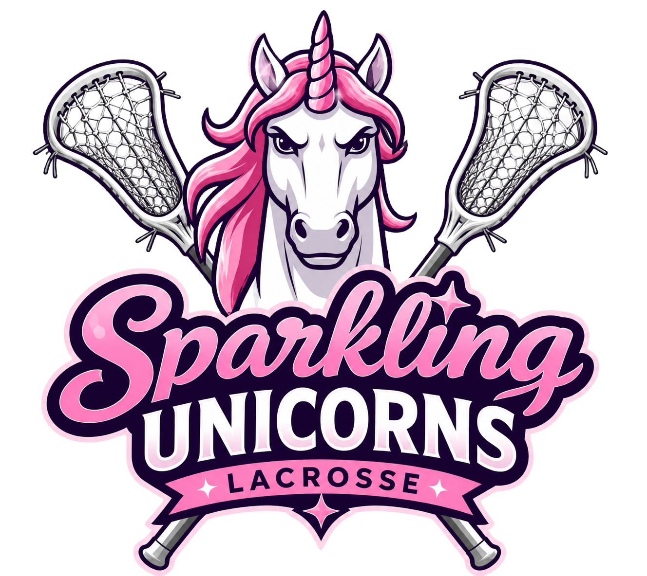Middle School and under Sparkling Unicorns Fall Team Patch Reef