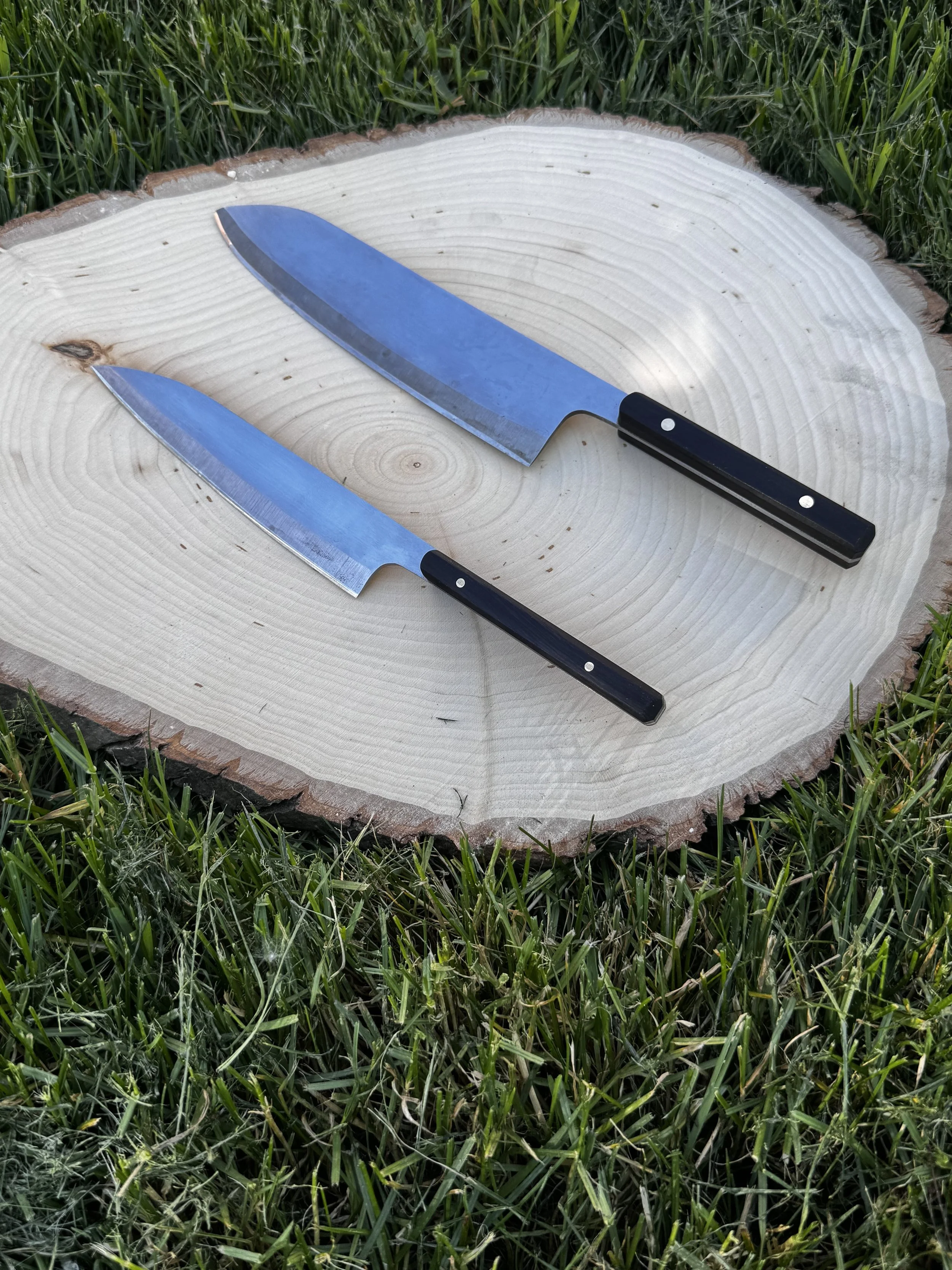 Santoku + petty knife pair