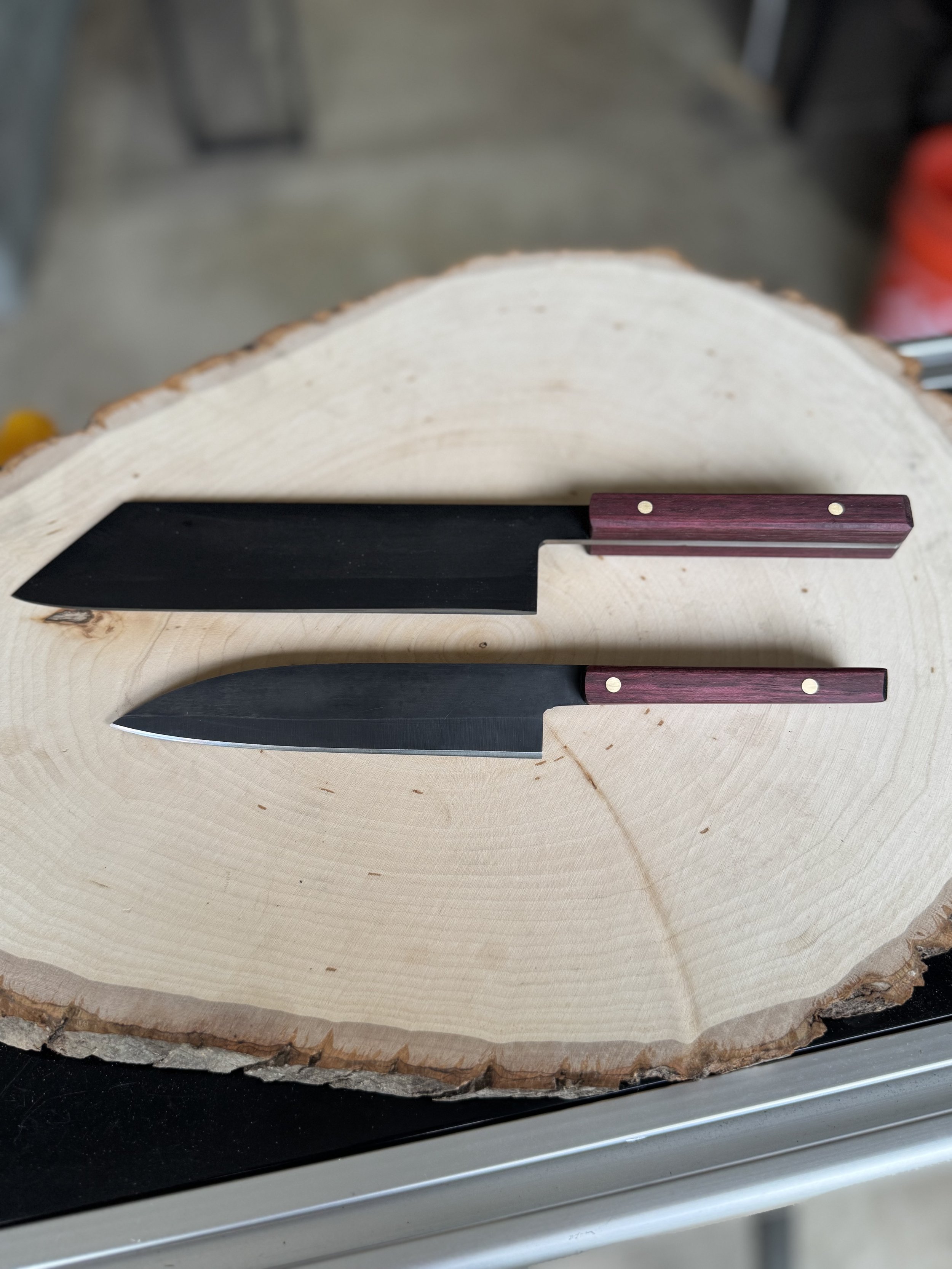 Bunka + petty knife pair