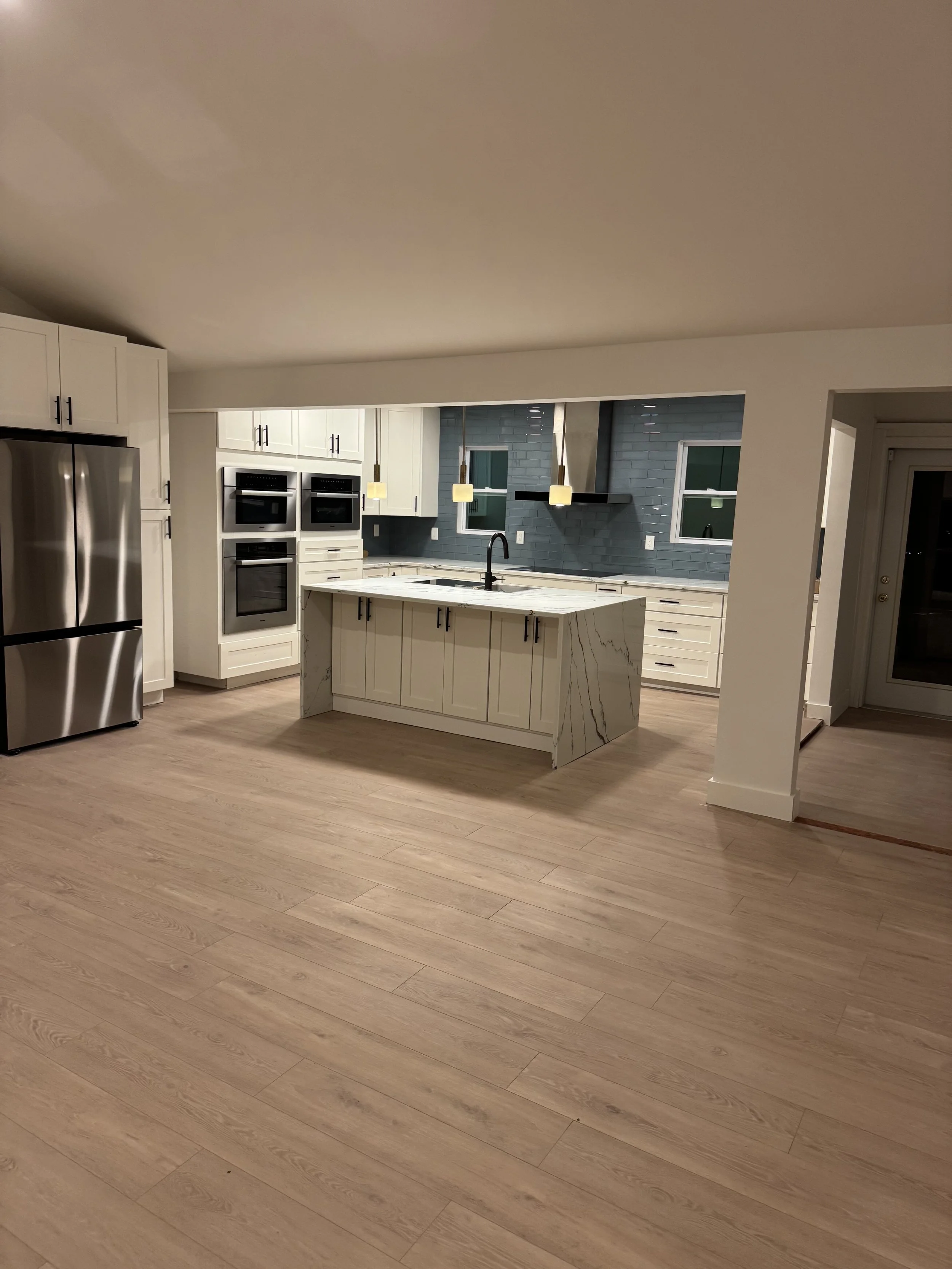 open concept kitchen