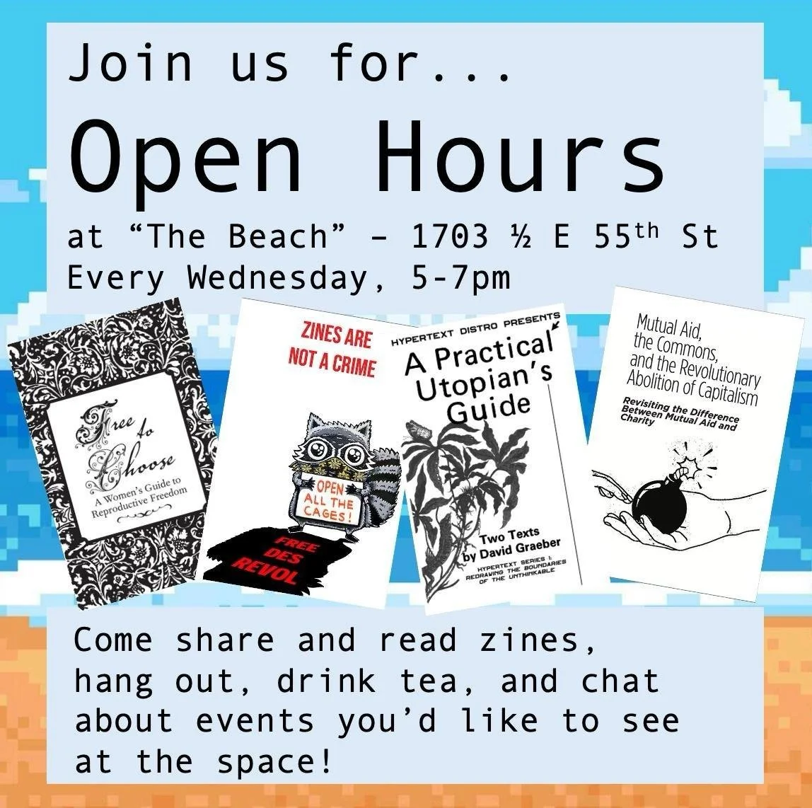 Open Hours at The Beach