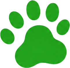 Totally Pawsome paw print