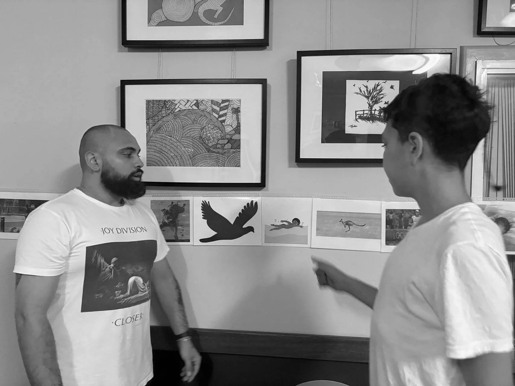 Birrugan teaching a student.