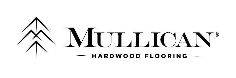Mulligan Hardwood Flooring logo with stylized tree graphic and company name.