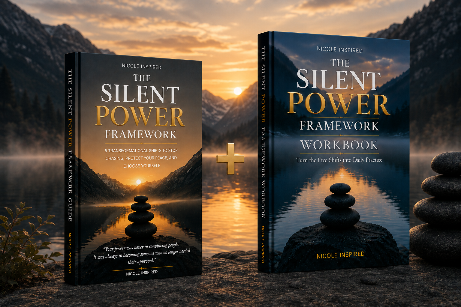 The Silent Power Guide and Workbook Bundle by Nicole Inspired.