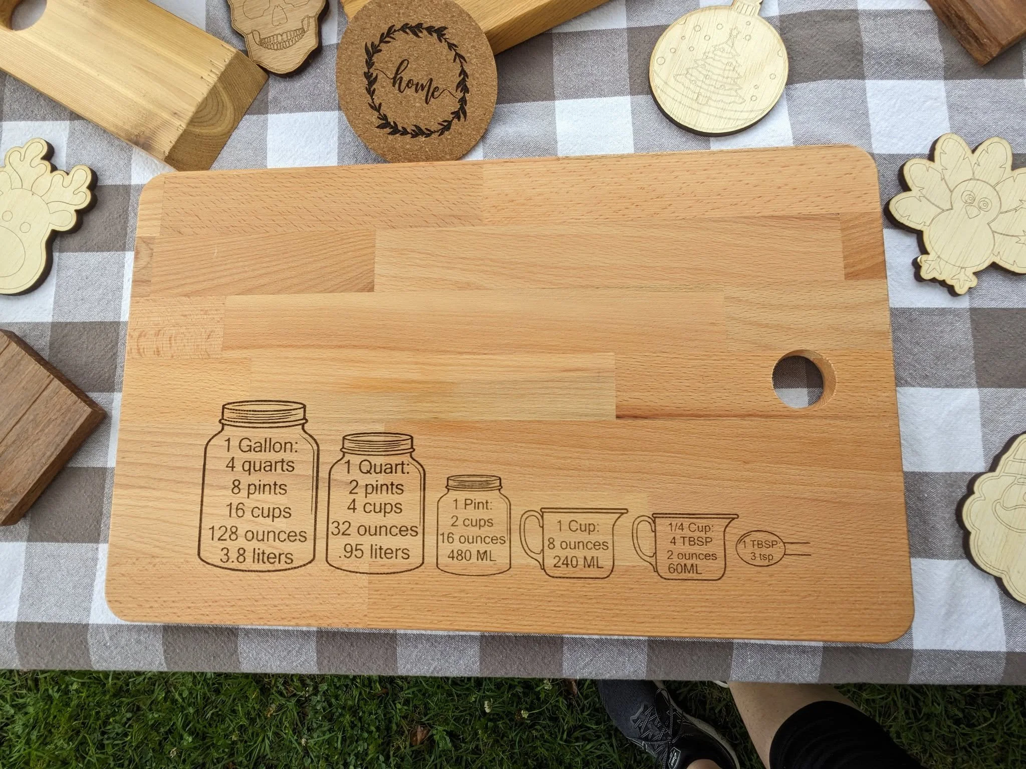 Measurement Cutting Board