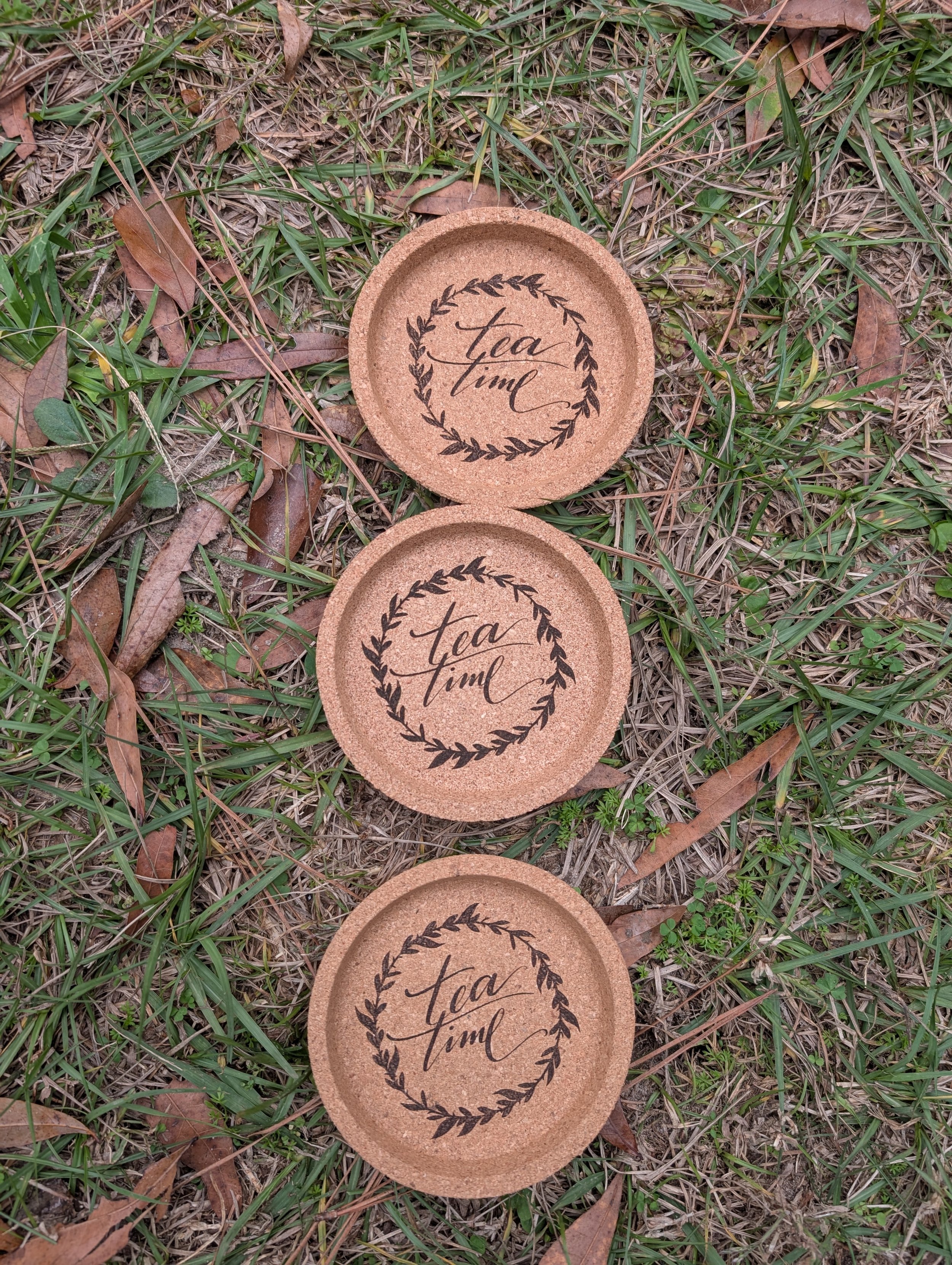 Tea Cup Coasters