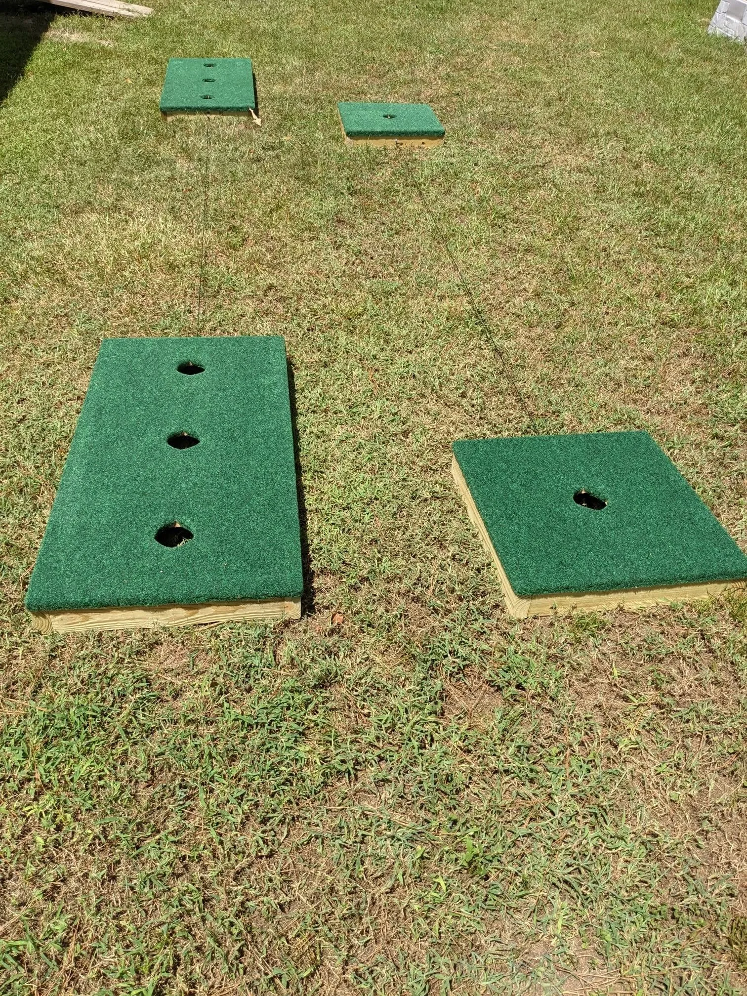 Premium Treated Lumber Washer Set Game