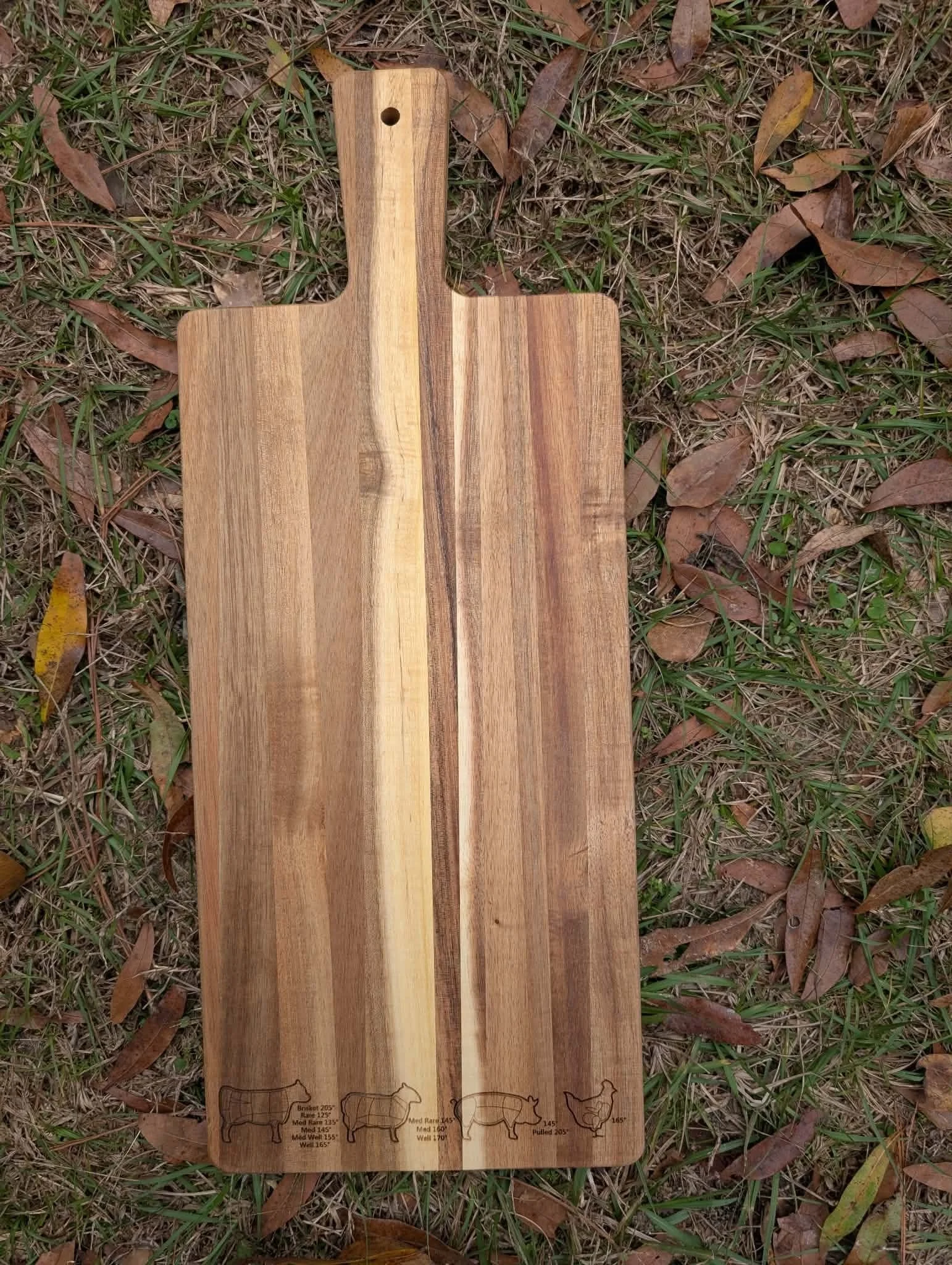 Meat Temperature Board with handle