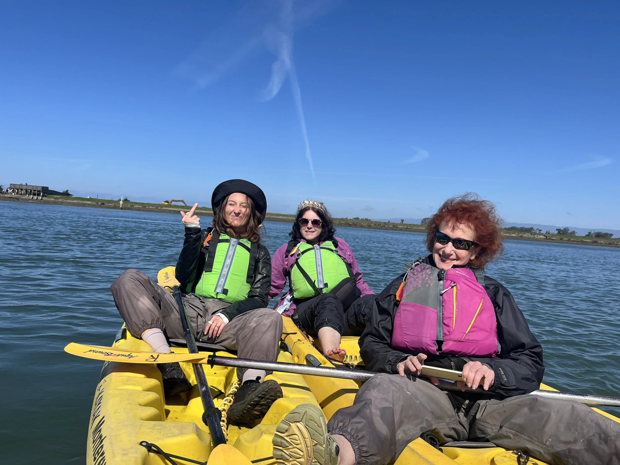  Kayaking on Andy’s 70th B Day in 2025 with Kim! 