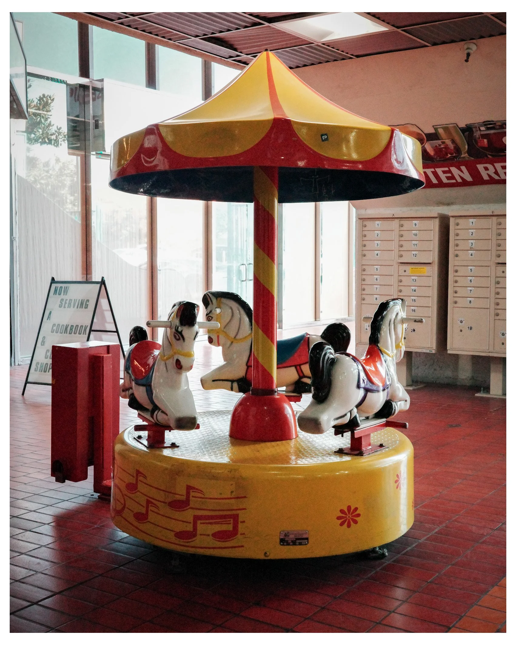 A Good Life is Mostly Coming Home, Chinatown, Los Angeles, Merry Go-Round, 2025