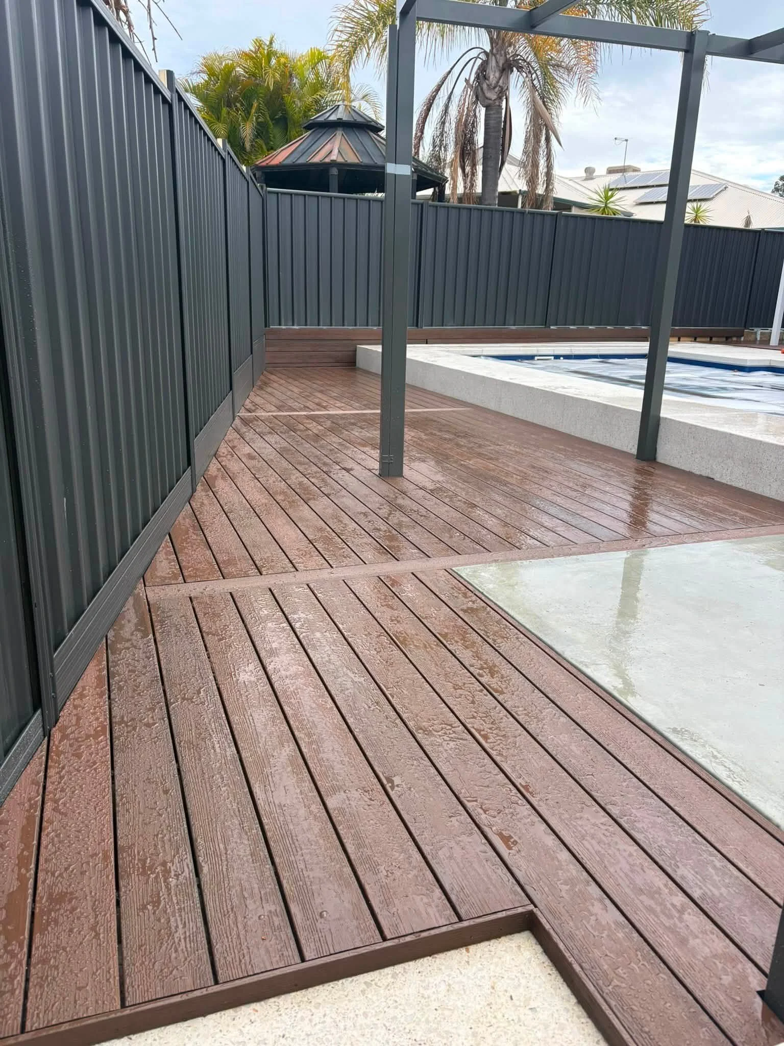 Composite and natural timber decking