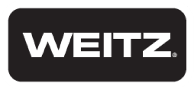 The WEITZ logo in white text on a black rounded rectangle background.