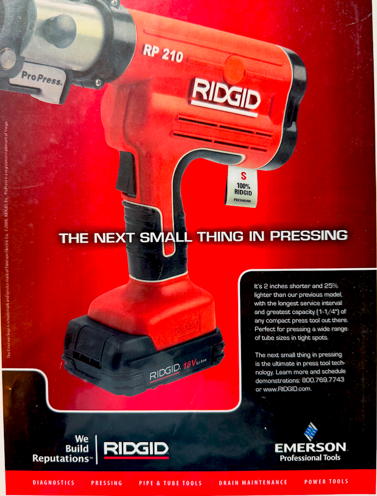 The RIDGID Press Tool