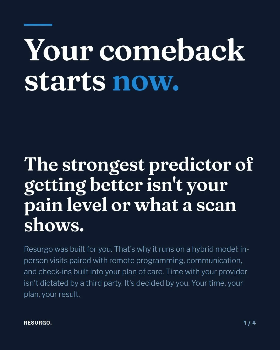You&rsquo;ve probably been told that getting better takes 2-3 visits a week. Sometimes an hour on the table. More time in a clinic, better outcomes, makes sense but isn&rsquo;t the full truth.

Here&rsquo;s what fourteen clinical trials found: group-